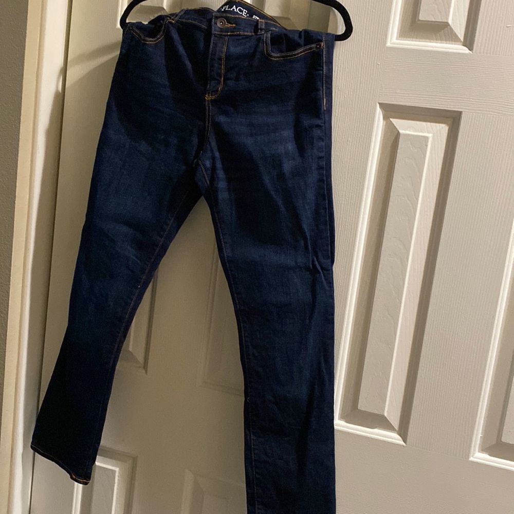 Straight leg jeans